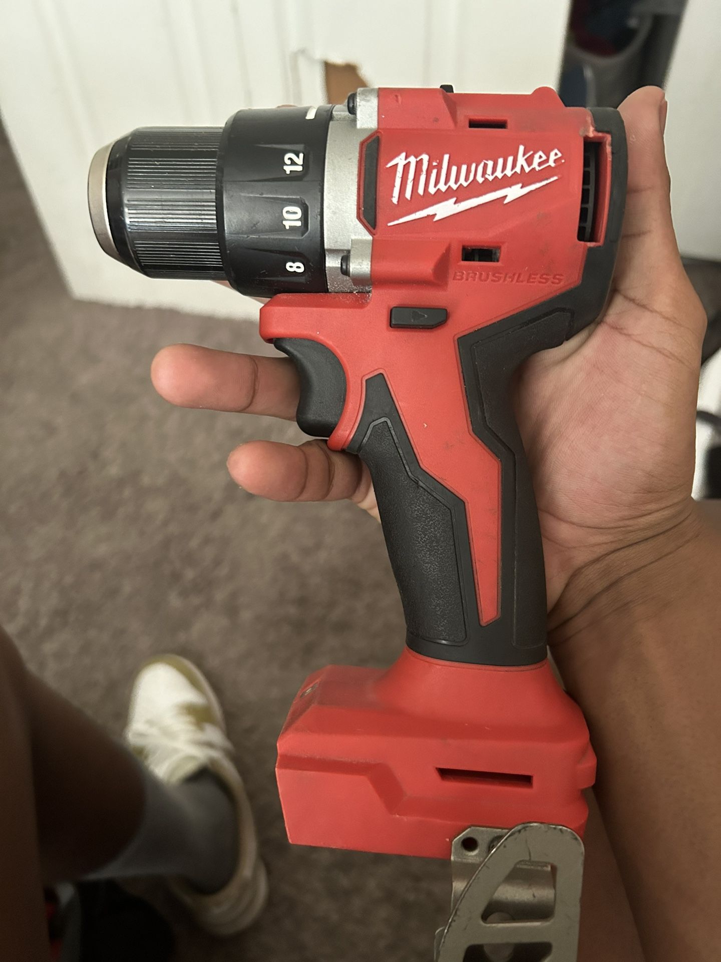 Milwaukee Drill And Impact Driver  W/ 5.0 & 2.0 Battery