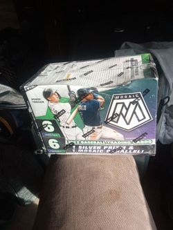 Unopened panini mosaic 2022 blaster box