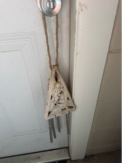 Ceramic wind chime with angels