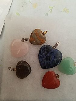 Semi precious stone pendant