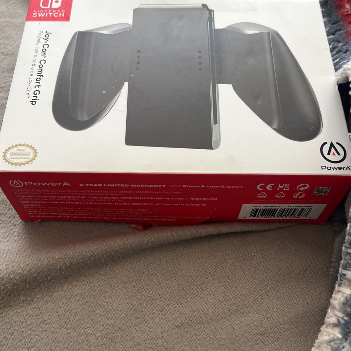 Nintendo switch joy con comforte grip