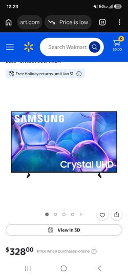 Samsung Crystal UHD TV