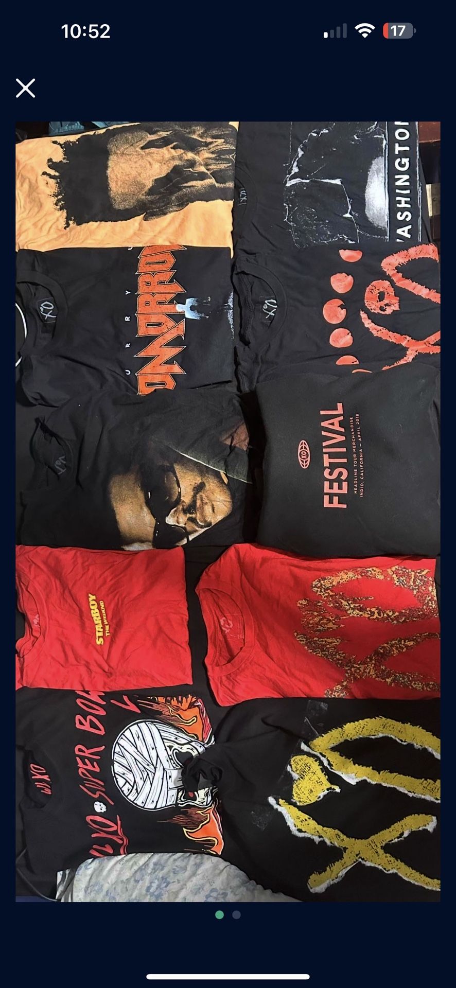 The weeknd merchandise 