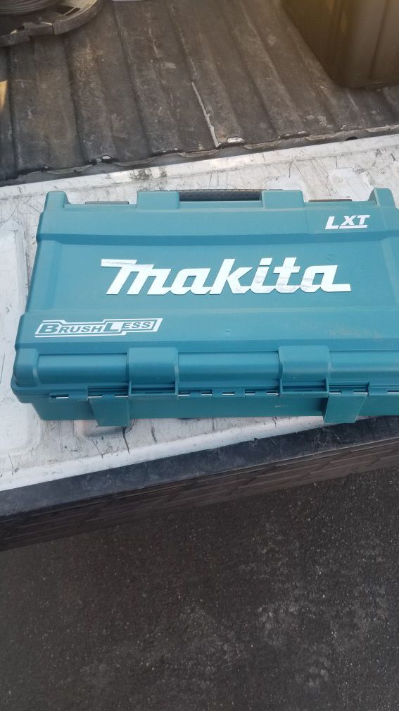 Makita drill charger and battery.
