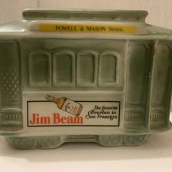 Antique Jim Beam train Bottle 