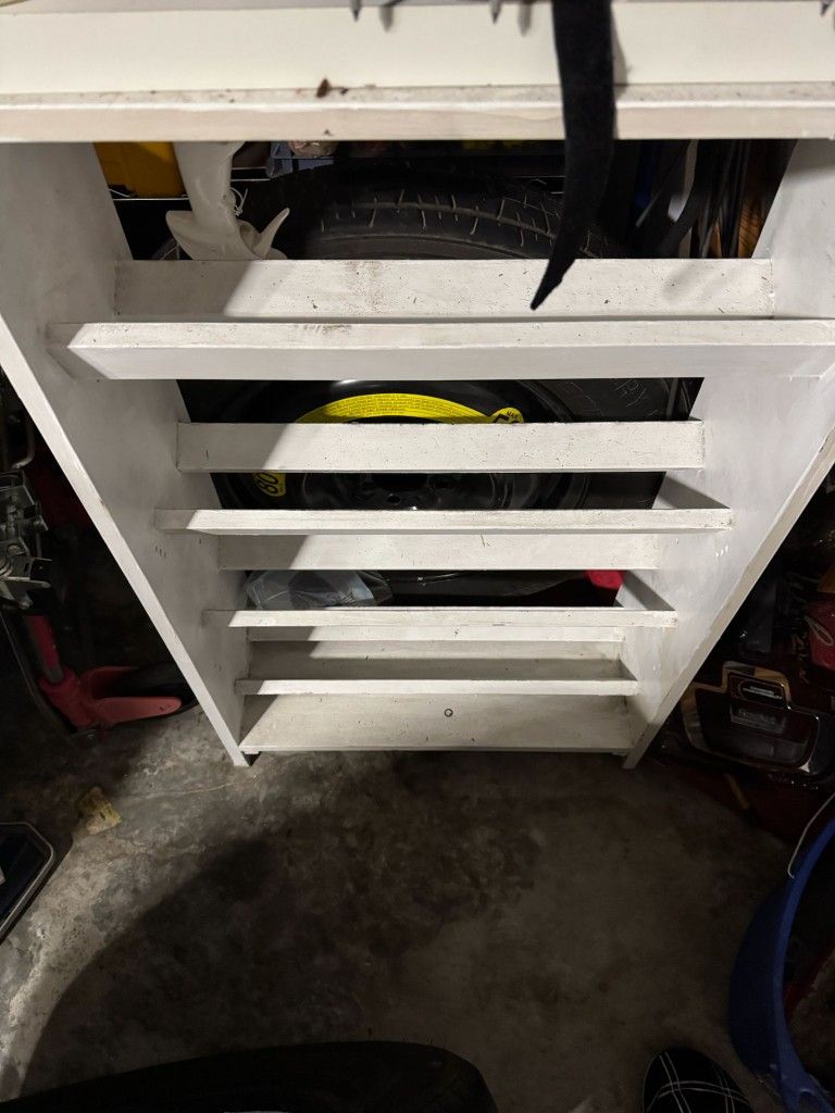 Make Offer White Shoe Rack
