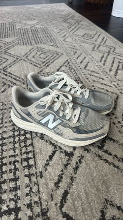 New Balance Gray Mesh Sneakers 10.5