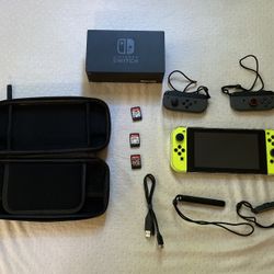 NINTENDO SWITCH BUNDLE!! OBO