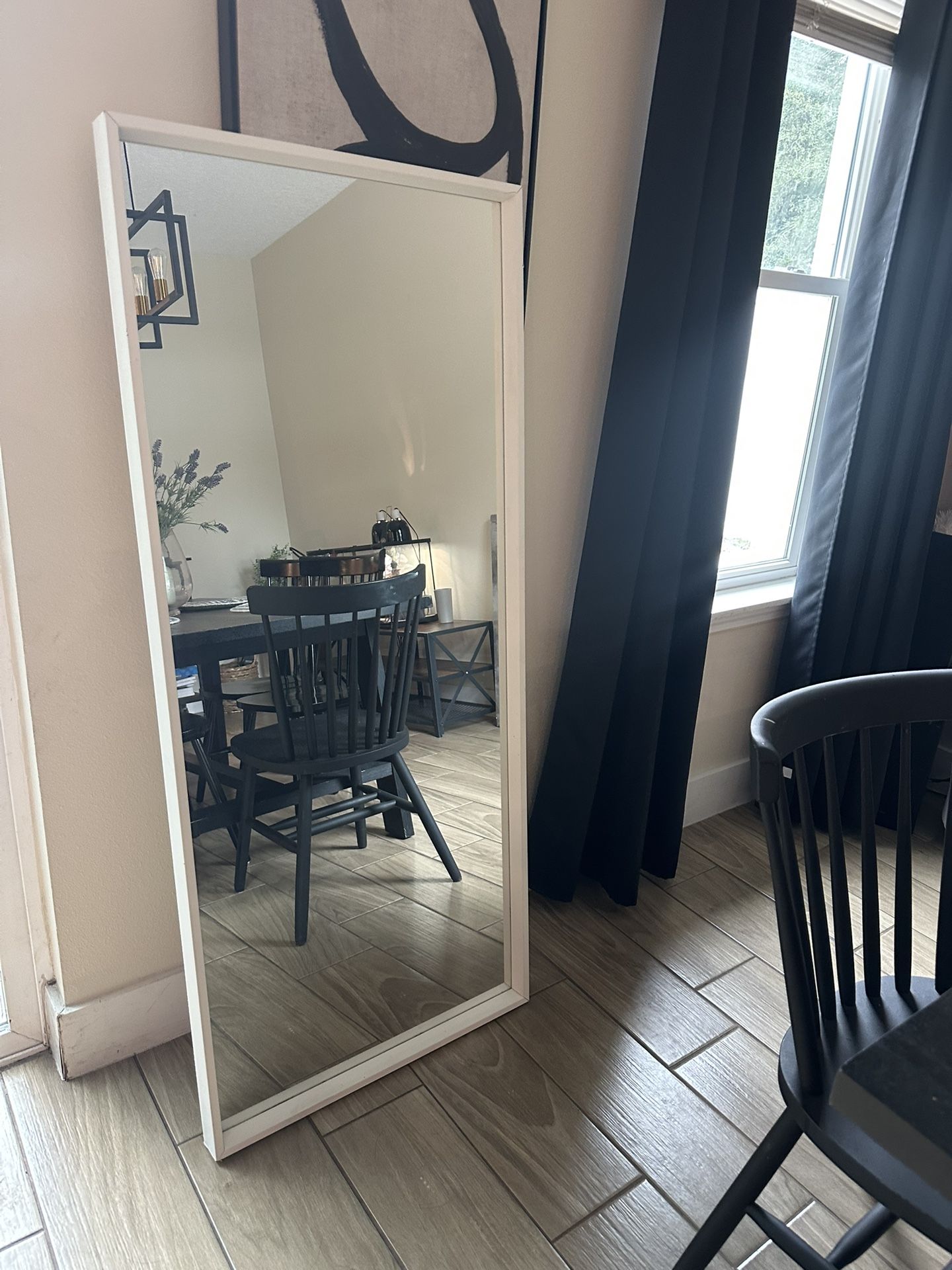 Full Body Mirror White 