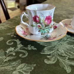 Vintage Hammersley England Fine Bone China Teacup & Saucer 