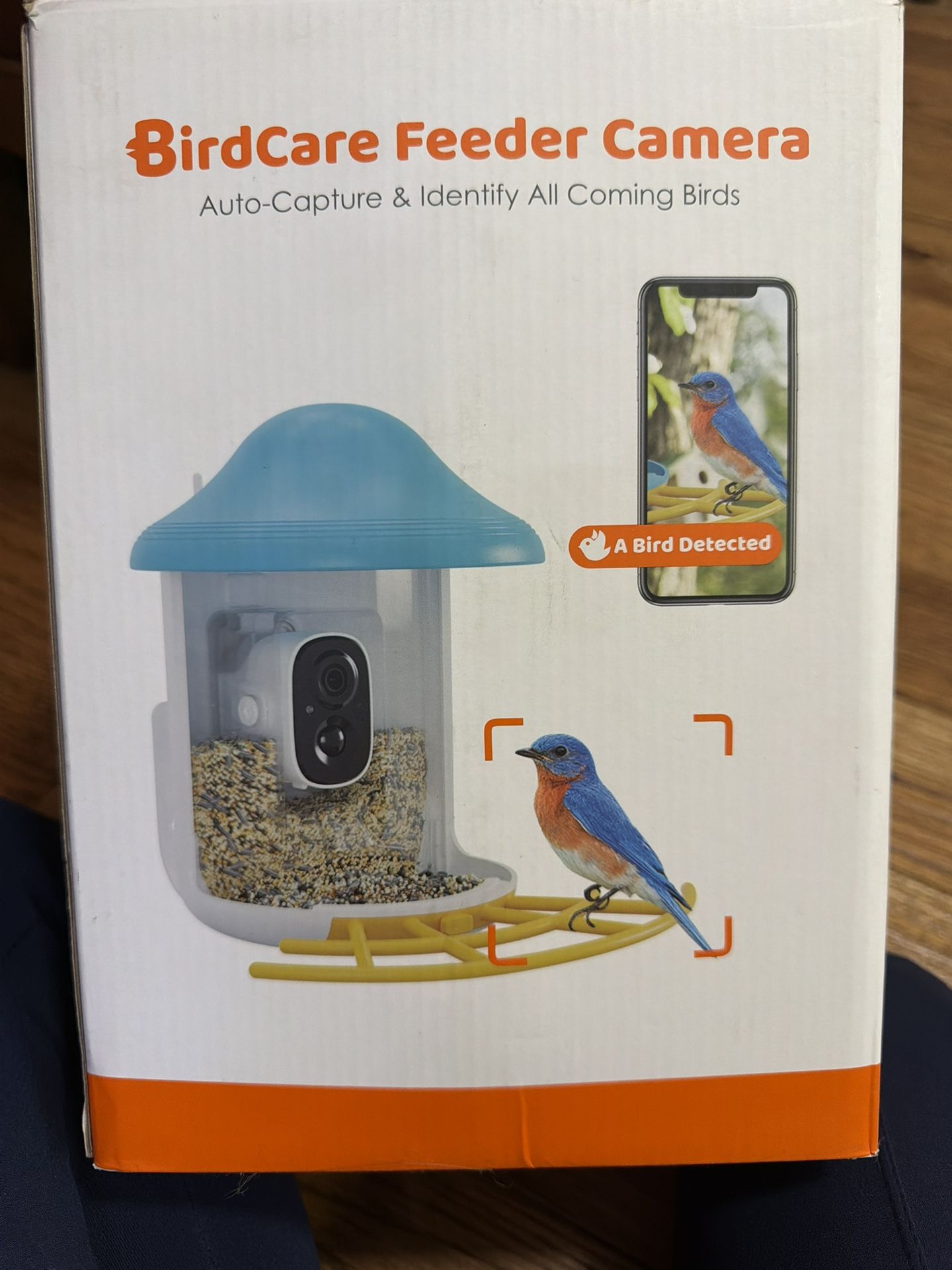Long plus Smart AI Bird Feeder Camera
