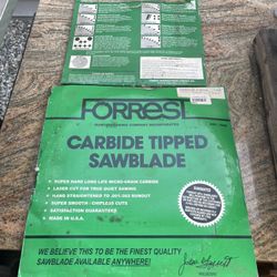2 Forrest Carbide Tipped Sawblade 