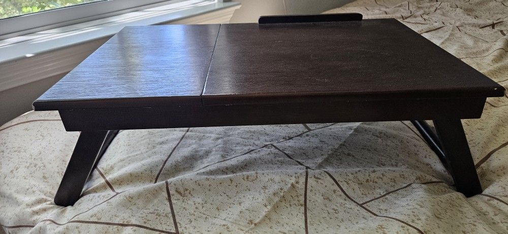 Lap Desk/ Folding Bed Desk - Wooden