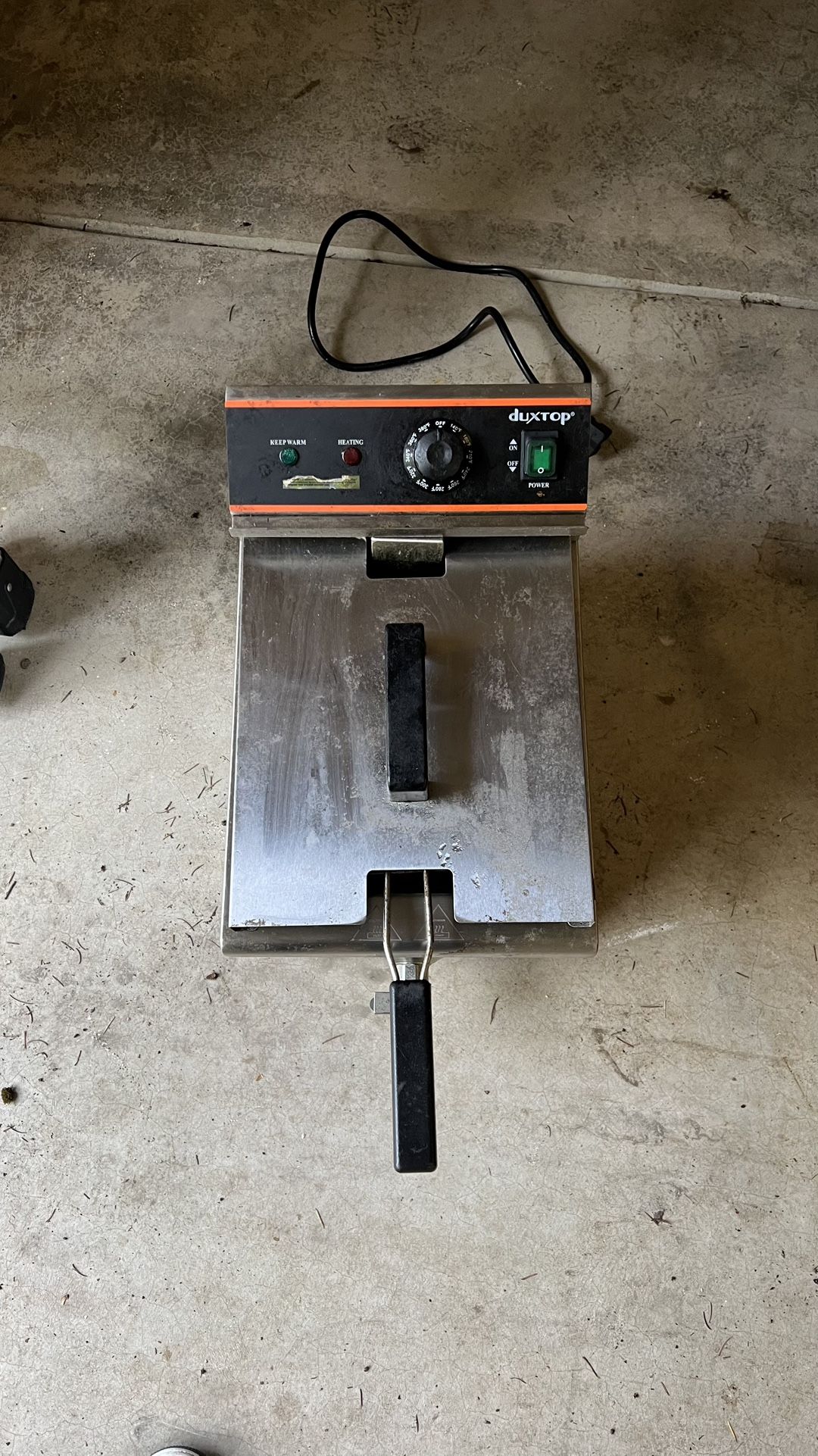 Duxtop Commercial Deep Fryer