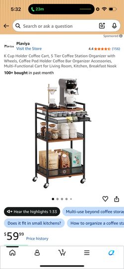 Coffee station organizer  (Busa & empire)