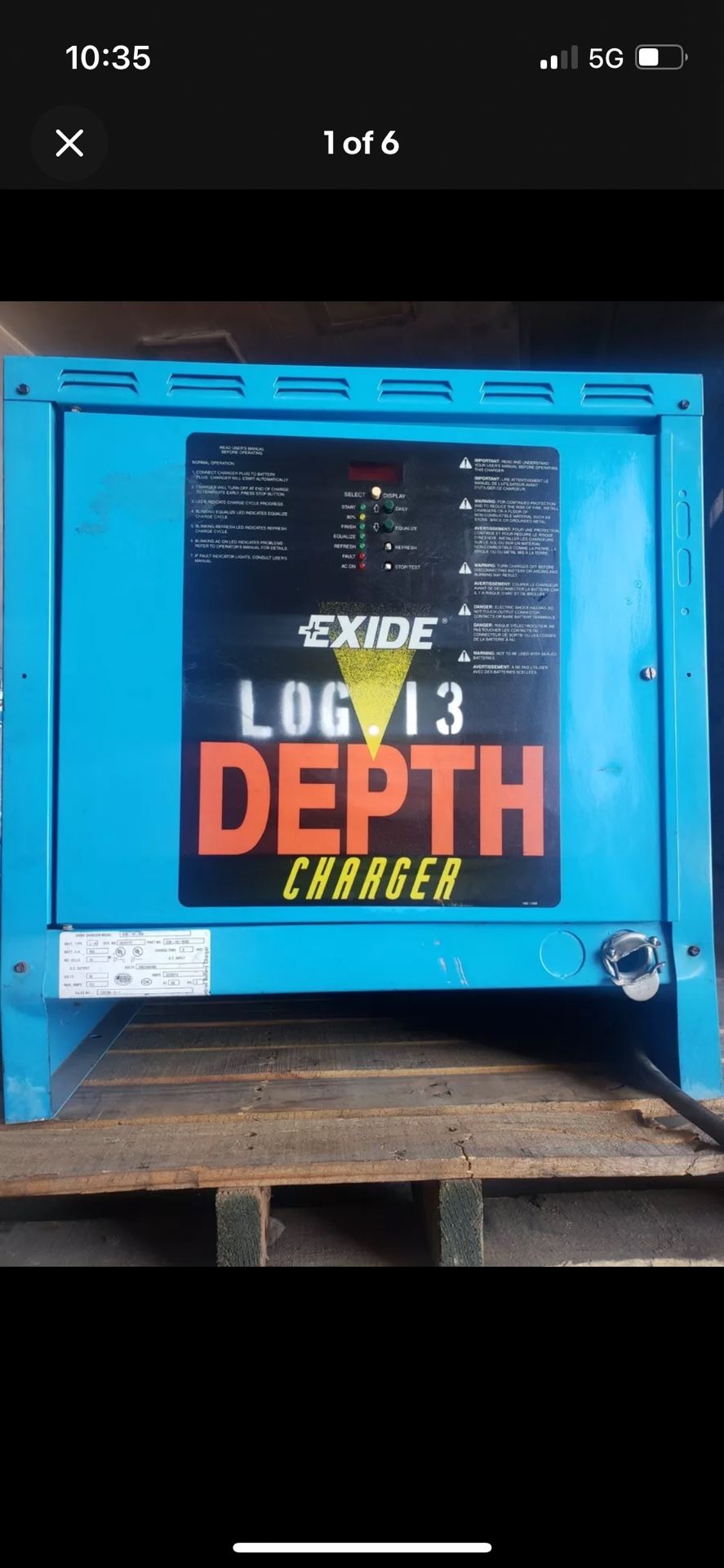 Forklift Battery Charger