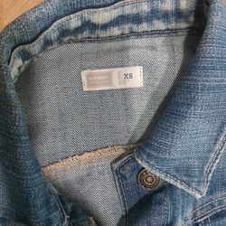 XS Cropped Old Navy Jean Jacket