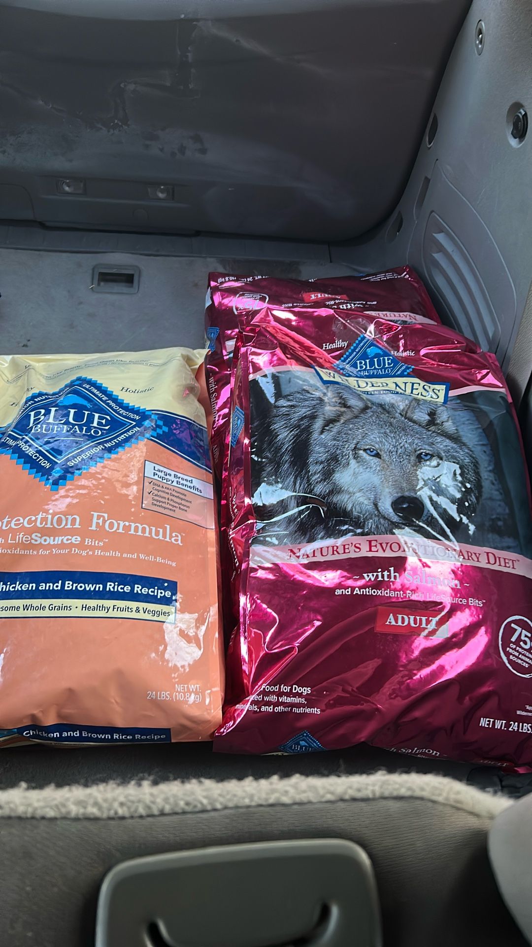 Blue Wilderness Dog Food 24lb Bags