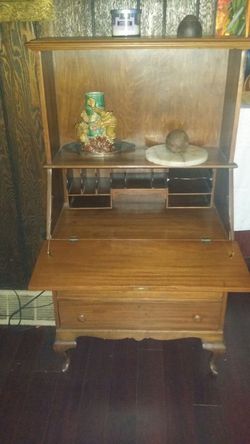 Great Depression Antique Desk, made in 1931