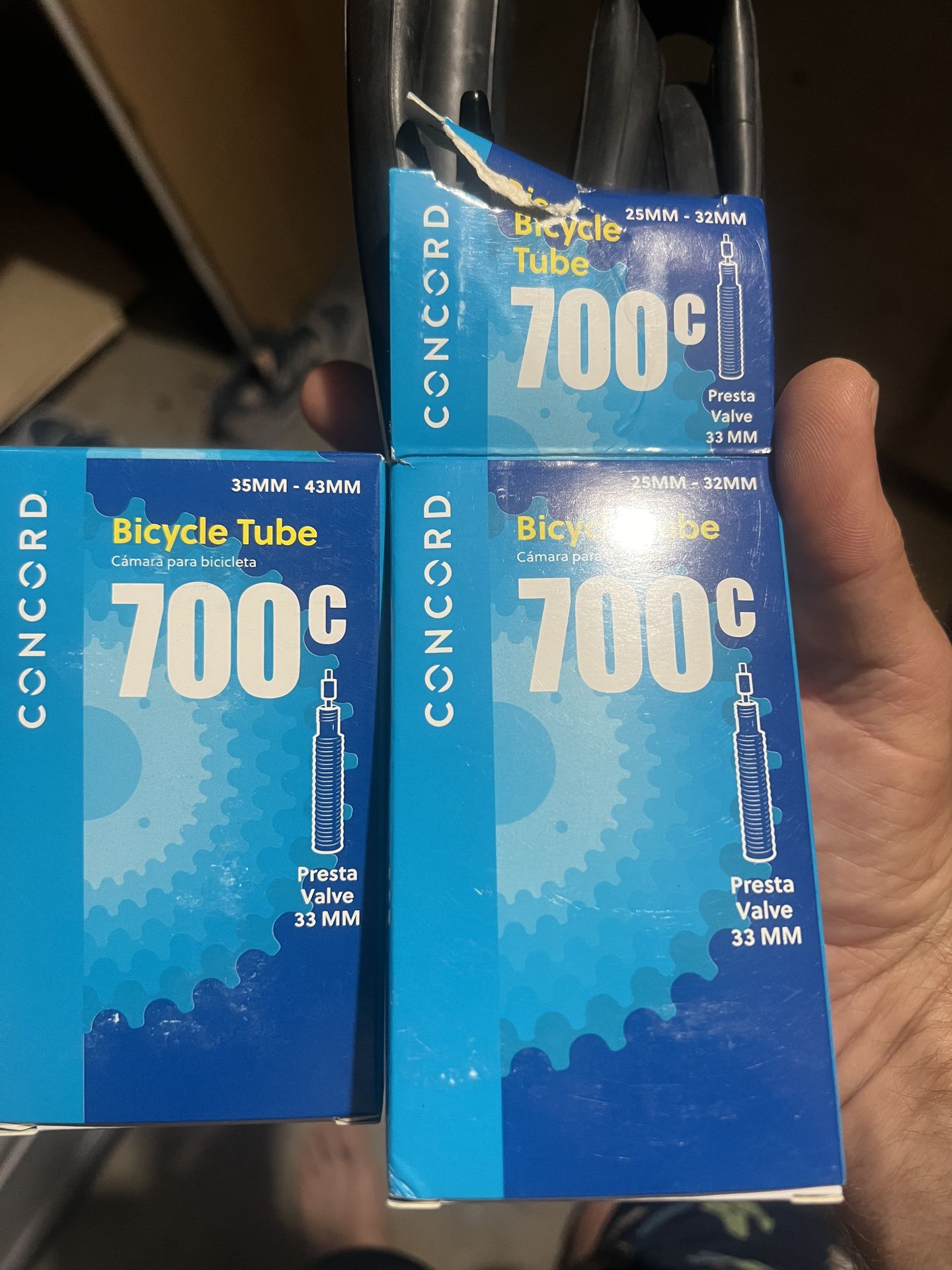 700c bike tube presta valve