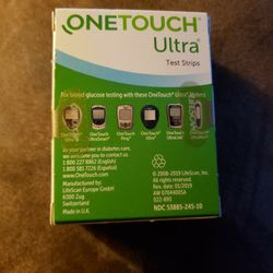 Onetouch Ultra Test Strips