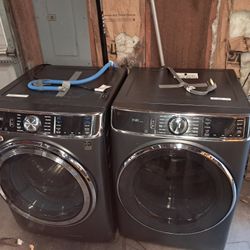 GE PROFILE WASHER AND DRYER 