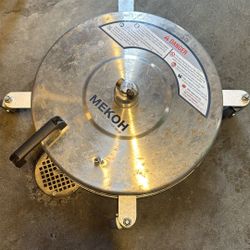 MEKOH 16" Pressure Washer Surface Cleaner Power Washer Attachment 4500 PSI