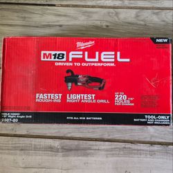 Milwaukee M18 FUEL GEN II  Brushless  1/2 in. Hole Hawg Right Angle Drill (Tool Only)