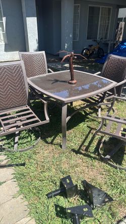 Patio table