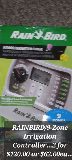 RAINBIRD/9-ZONE/IRRIGATION/ CONTROLLER