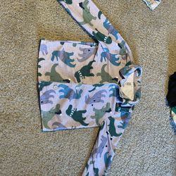 Dinosaur Toddler Boy Pj Top