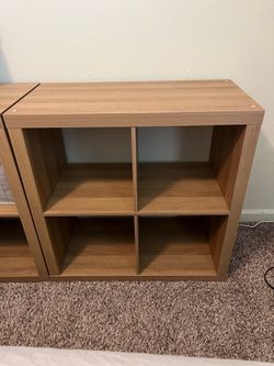 2 Cubby storage units