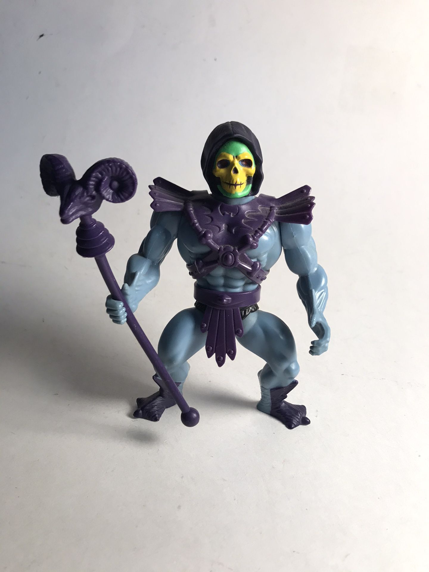 REISSUE💥 MOTU Soft Head Half boot Skeletor Figure with Staff