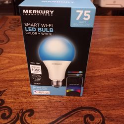 Smart Wi Fi LED Light Bulb Color And White