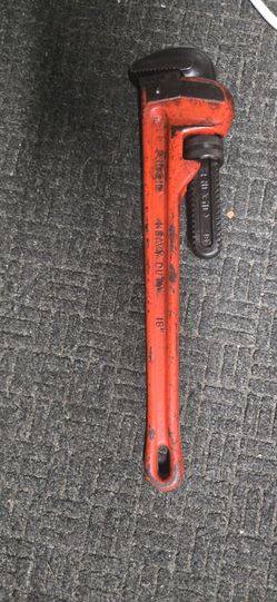 18 pipe wrench ridgid