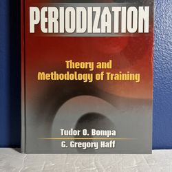 Periodization: Theory and Methodology of Training 5th Edition Hardcover for Sale