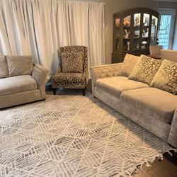 High-Quality 3-Piece Sofa Couch Set