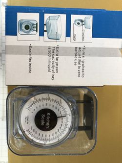 Kitchen food scale