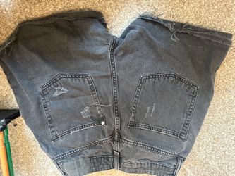 Black h &m Bermuda shorts