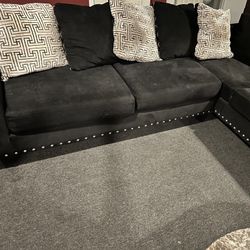 Black Living Room Couch