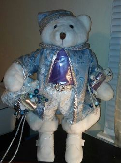 Christmas collectible "Saint Nick" Polar Bear