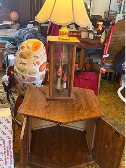 Lamp and small end table