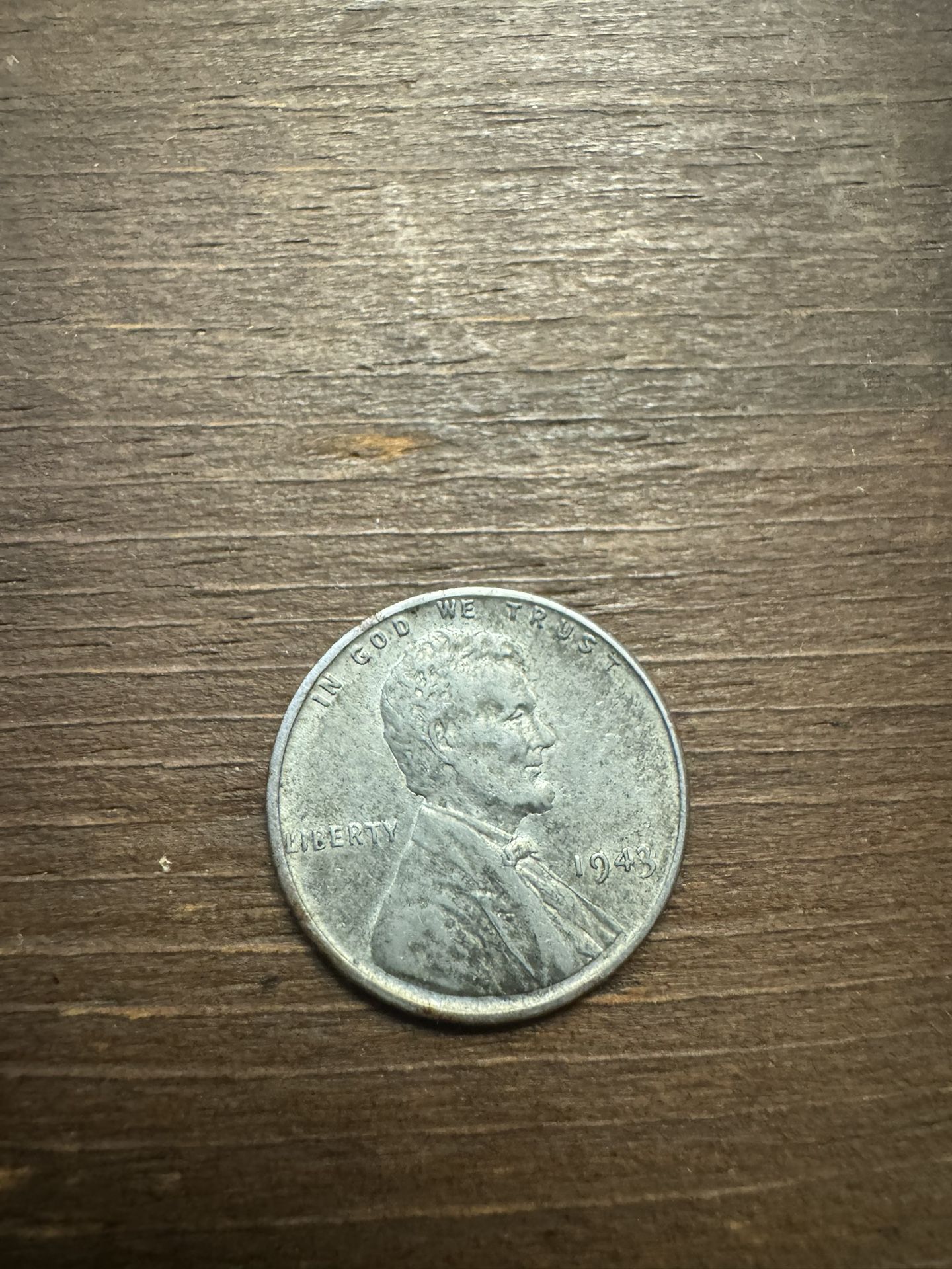 Rare 1943 Steel Wheat Penny