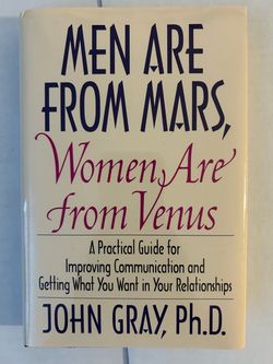 Men Are From Mars, Women Are From Venus – John Gray