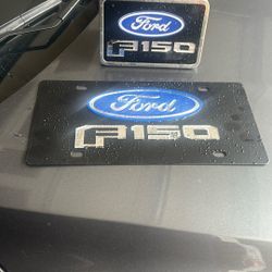 Ford License plate & Ford Hitch