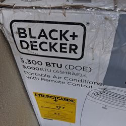 Portable Air Conditioner.9000 BTU. NEW