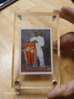 03-04 topps lebron james rookie card