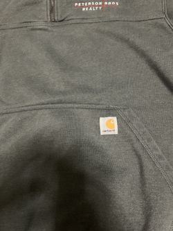 Carhartt (Half Zip-Up Hooded Sweater) 