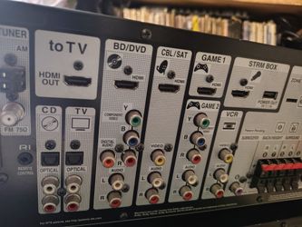 AV Receiver with HDMI and Multi-Zone Inputs