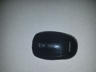 Black wireless mouse